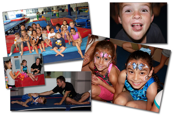 Birthday Parties with Gymnastics in Ventura